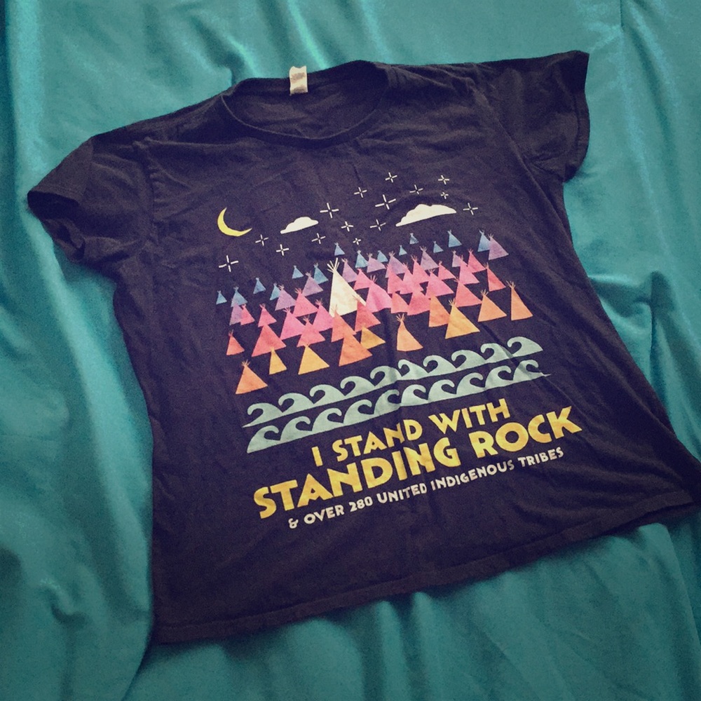 I stand with standing rock T